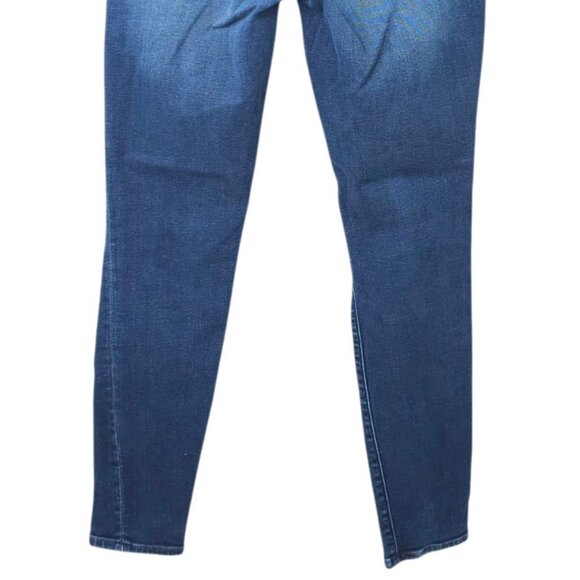 Loft Legging Jean Mid Rise Womens Size 27/4 Stretch Dark Wash Denim - Picture 12 of 15